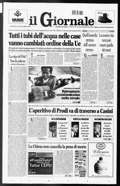 Il giornale : quotidiano del mattino